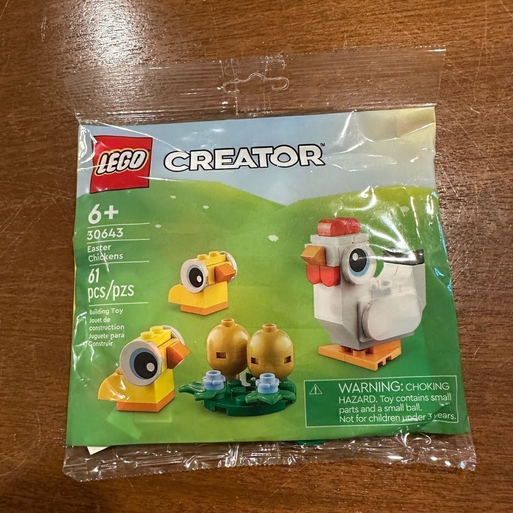Lego Creator 30643 Spring Easter Chicken Chicks Polybag Set NEW & SEALED - 2023 - Picture 3 of 10